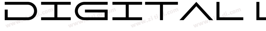 Digital LightIta b字体转换 Digital LightIta b字体转换
